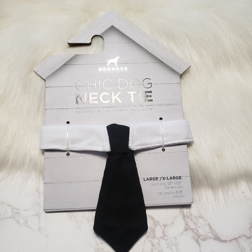 Doghouse Large dog neck tie.